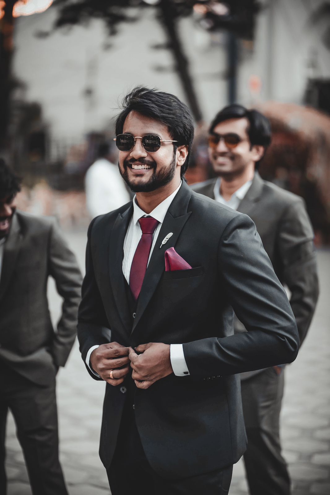 3-piece custom suit
